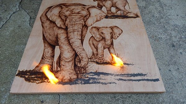 Pyrography – The art of wood burning